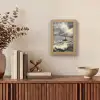Vuurtoren - Golven - Storm Light Box met kabel (Tafellamp) klein -sfeer2