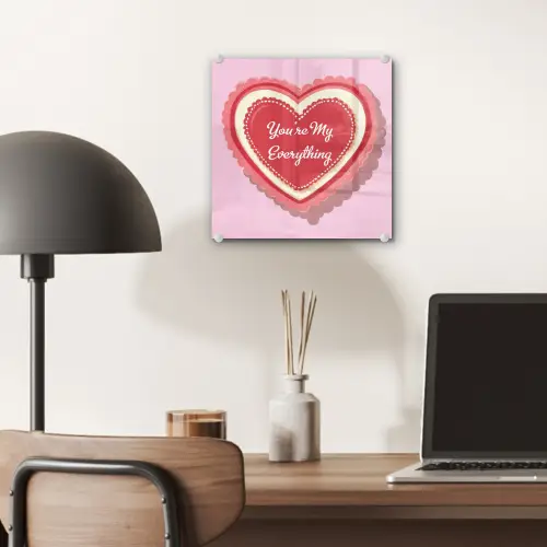 Liefde - Hart - Valentijn plexiglas 5mm klein -sfeer6