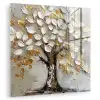 Boom - Beige - Grijs - Goud - Abstract plexiglas 5mm klein -zzzproduct_nieuw