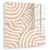 Beige - Aardspatroon plexiglas 5mm klein -zzzproduct_nieuw