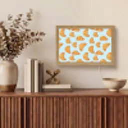 Croissant - Speels - Blauw Light Box met kabel (Tafellamp) klein 924 -sfeer2