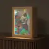 Melkmeisje - Johannes Vermeer - Graffiti Light Box met kabel (Tafellamp) klein -z3d_website