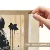 Street art - Motor - Jongen - Graffiti - Banksy Style Light Box met batterij (Wandlamp) middel -USP_websiteprintNL