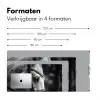 Paard - Schimmel - Portret Muismat XXL klein -sfeer5