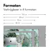 Goud - Marmer - Groen - Luxe - Marmerlook - Grijs Muismat XXL klein -sfeer5
