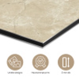 Lichtbeige - Marmer - Diffusie adering aluminium wit klein 46 -closeup_NL