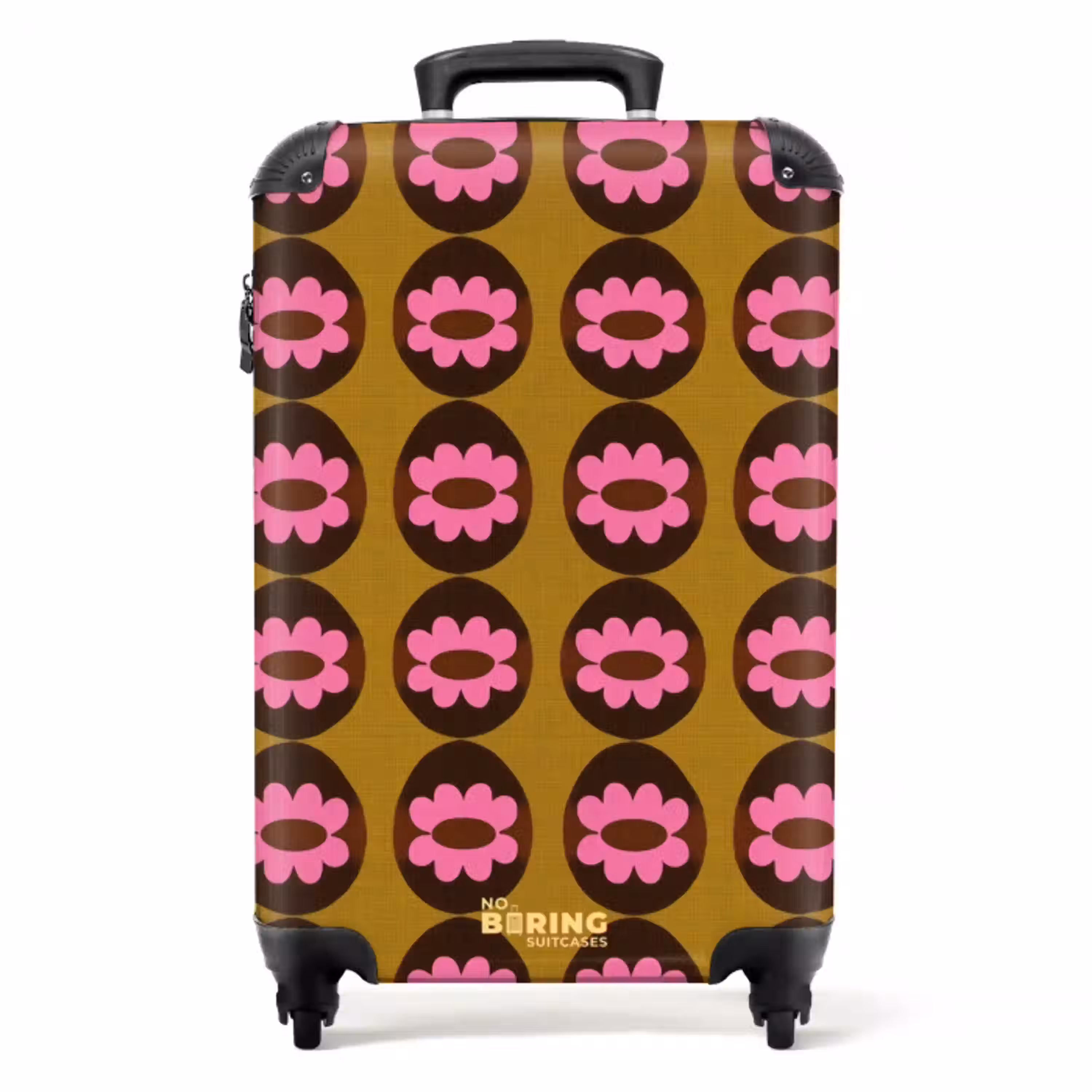 Grafisch - Patroon - Kleurrijk NBS - Handbagage koffer - Volwassenen Unisex middel -productfoto_recht
