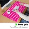 Stippen - Patroon - Roze Muismat XXL klein 681 -sfeer3