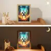 Superhelden - Kinderen - Jongens Light Box met kabel (Kinderlampje) klein -sfeer3_kind