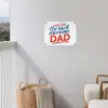 Papa - Vaderdag - Spreuken tuinposter los doek klein -sfeer8