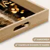 Lichtjes - Champagne - Dienblad - Glazen Dienblad Rechthoek middel -USP_HandgreepNL