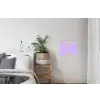 Dream - Paars - Typografisch textielposter latten blank klein -woonkamer