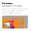 Kimono - Hondje - Bloemenkroon - Oranje Muismat XXL klein -sfeer5