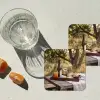 Picknick - Wijn - Kaasplankje onderzetter kurk middel -sfeer4