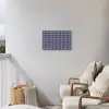 Schelp - Nautisch - Blauw - Wit Tuinposter op houten frame 2 cm dik klein 845 -sfeer1