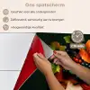 Vrouw - Rood - Groen - Druiven keuken achterwand spatscherm klein -spatscherm_NL
