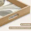 Stof - Plooien - Goud Dienblad Rechthoek middel -USP_HandgreepNL