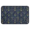 Deco - Waaier - Blauw WCmat klein 1009 -3d