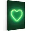 Neon - Groen - Licht canvas 2cm klein -z3d