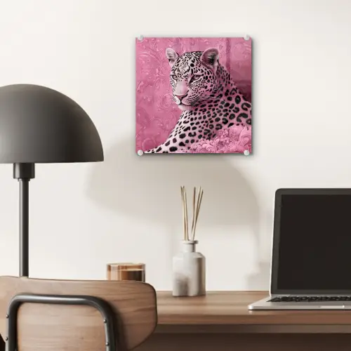 Panter - Luxe - Roze plexiglas 5mm klein -sfeer6