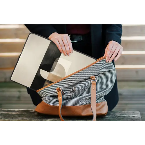 Modern - Vierkant - Vormen laptophoes neopreen klein -tas