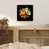 Tomaat - Avocado - Peper - Graffiti - Verf - Modern aluminium wit klein -sfeer3