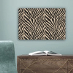 Zebra - Klassiek - Zwart canvas 2cm klein 34 -sfeer4
