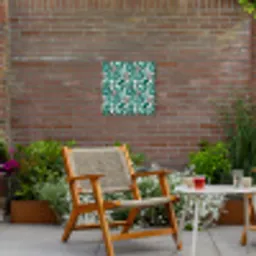 Inductie beschermer - Panterprint - Bladeren - Jungle - Afdekplaat voor kookplaat Tuinposter op houten frame 2 cm dik klein -sfeer3