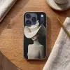 Vrouw - Golvende - Hoed Telefoonhoesje iPhone 17 Pro klein -sfeer1