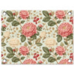 Klassiek - Botanisch - Veelkleurig tuinposter los doek klein 239 -3d