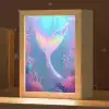 Zeemeerminnenstaart - Koraal - Water Light Box met kabel klein -zzz_3d_website