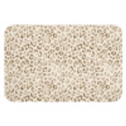 Luipaard - Klassiek - Beige Badmat klein 997 -3d
