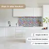 Stenen - Regenboog - Metallic keuken achterwand 2 middel 871 -sfeer4_NL