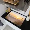 Zonsondergang - Duinen - Zee Inductie beschemer met haakjes klein -sfeer1