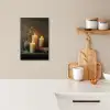 Kaarsen - Stilleven - Rustiek - Boeken KitchenYeah - Keuken - Canvas klein -sfeer1