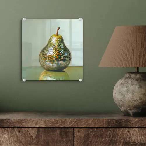 Fruit - Disco - Art - Glitter plexiglas 5mm klein -sfeer3