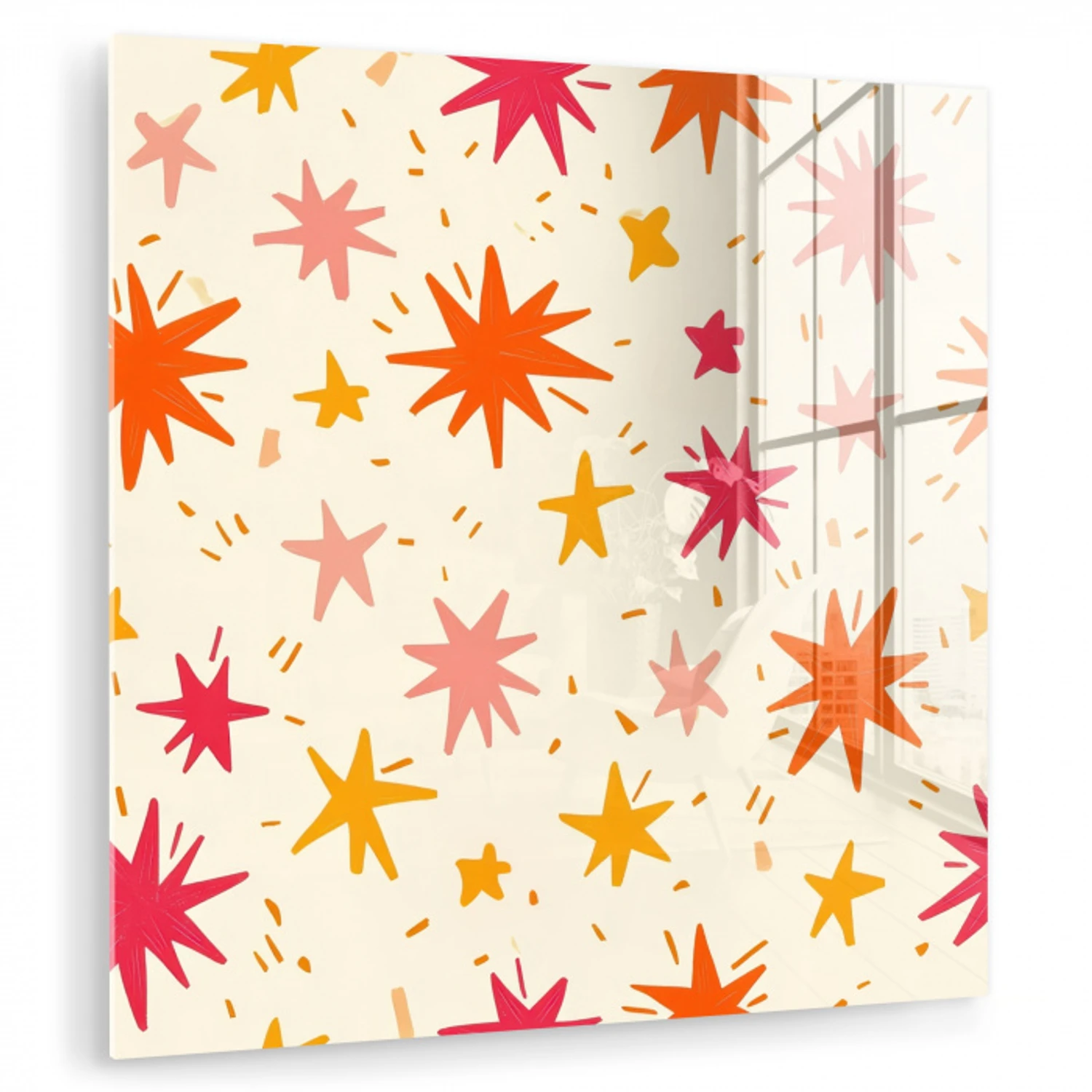 Sterren - Speels - Kleurrijk plexiglas 5mm klein 11 -zzzproduct_nieuw