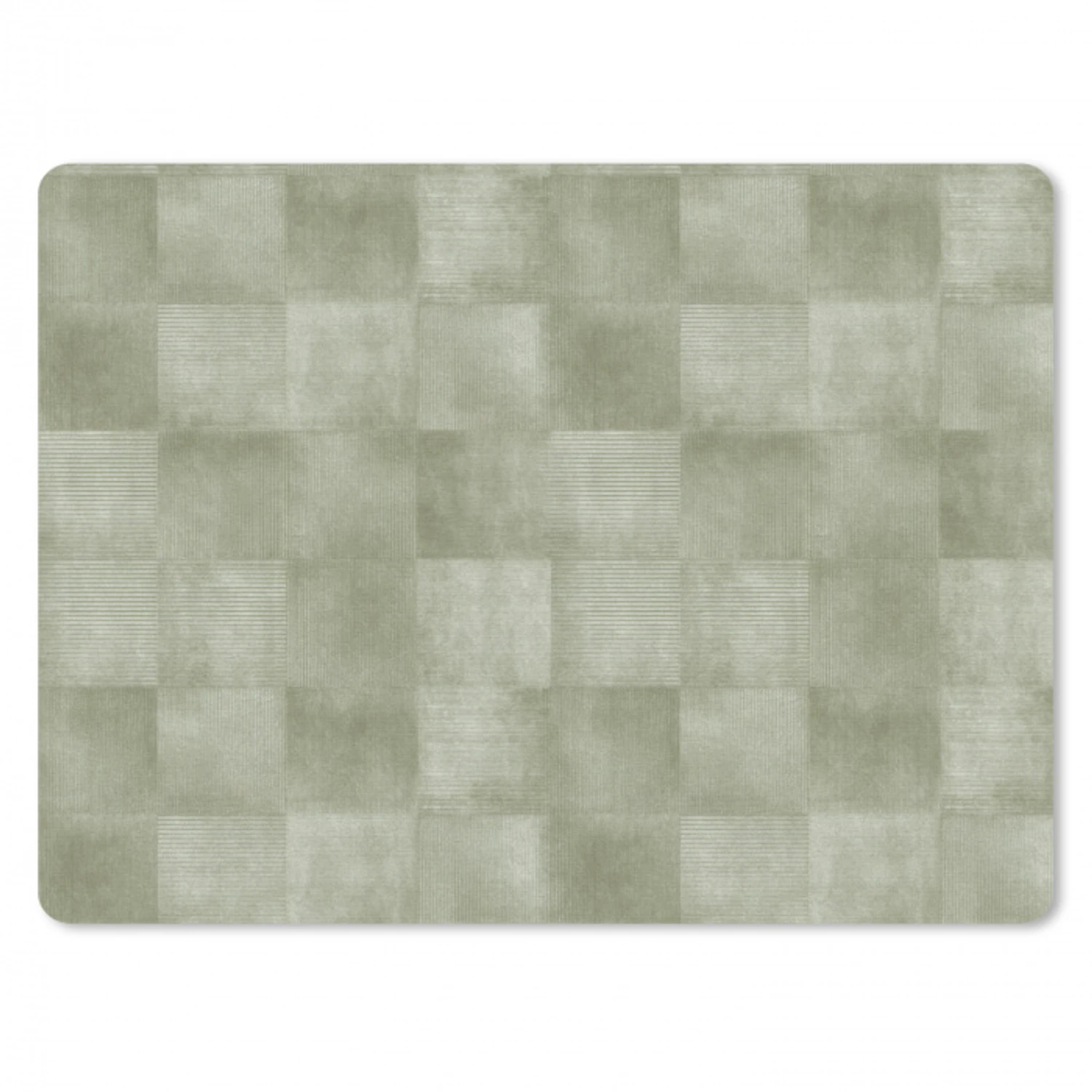 Vlakken - Rustiek - Groen muismat rubber klein 262 -3d