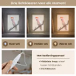 Papagaai - Tak - Roze Light Box met kabel (Kinderlampje) klein -USP_lichtkleurNL