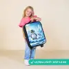 Pinguïn en ijsbeertje op ijsschotsen Kinderkoffer - Zwart klein -sfeer2_UK
