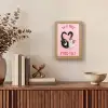 Kat - Hart - Tekst - Valentijn Light Box met kabel (Wandlamp) klein -sfeer2