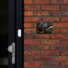 Goud zwart marmer - Klassiek Naambord Rechthoek middel -sfeer1-rechthoek-S