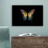 Vlinder - Kleurrijk - Speels canvas 2cm klein -sfeer4