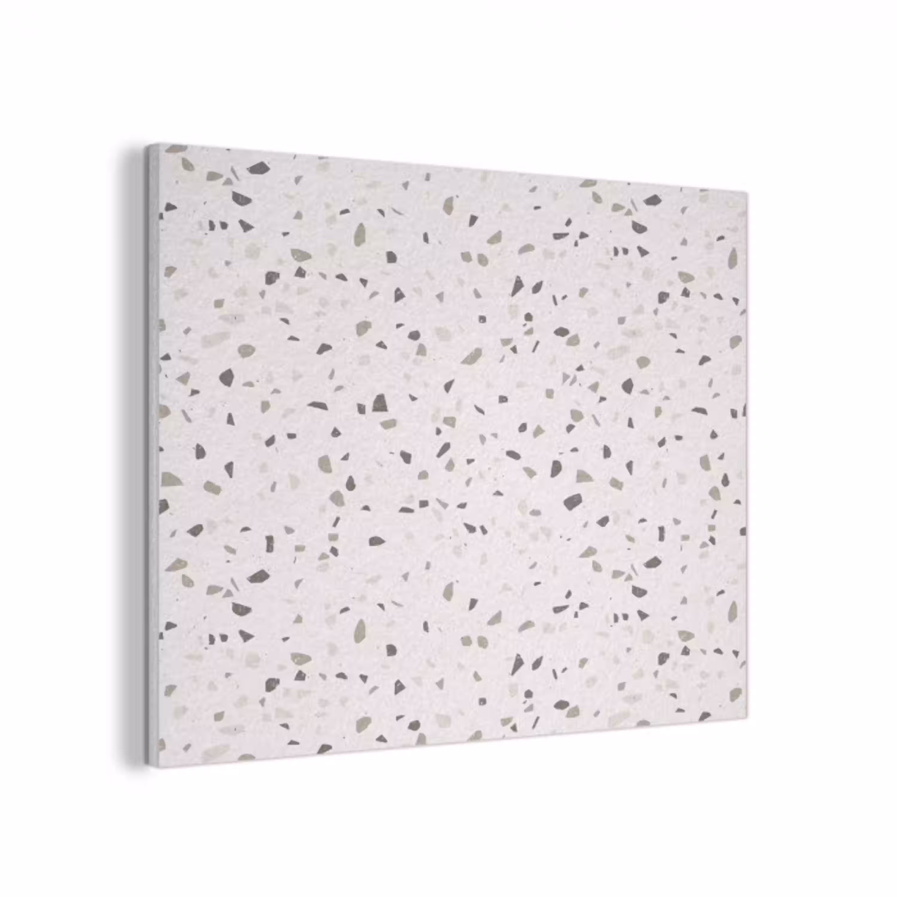 Terrazzo -  Patroon  -  Créme PET vilt klein 837 -3d