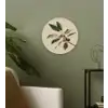 Tak - Groene Bladeren - Vruchten Wandcirkel kunststof plaat 5mm dik klein -sfeer3
