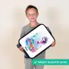 Zeemeermin met blauw schildpad tussen koraal Kinderkoffer - Zwart klein -sfeer4_NL