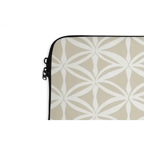 Motief - Modern - Beige laptophoes neopreen klein 279 -detail