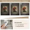 Vrouw - Appels - Rood - Bladeren Light Box met kabel (Tafellamp) klein -USP_dimbaarDE