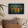Kruiden - Specerijen - Lepels canvas 2cm klein -sfeer1