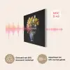 Quotes - Bloem - Tulp - Geel PET vilt klein -USP_NL